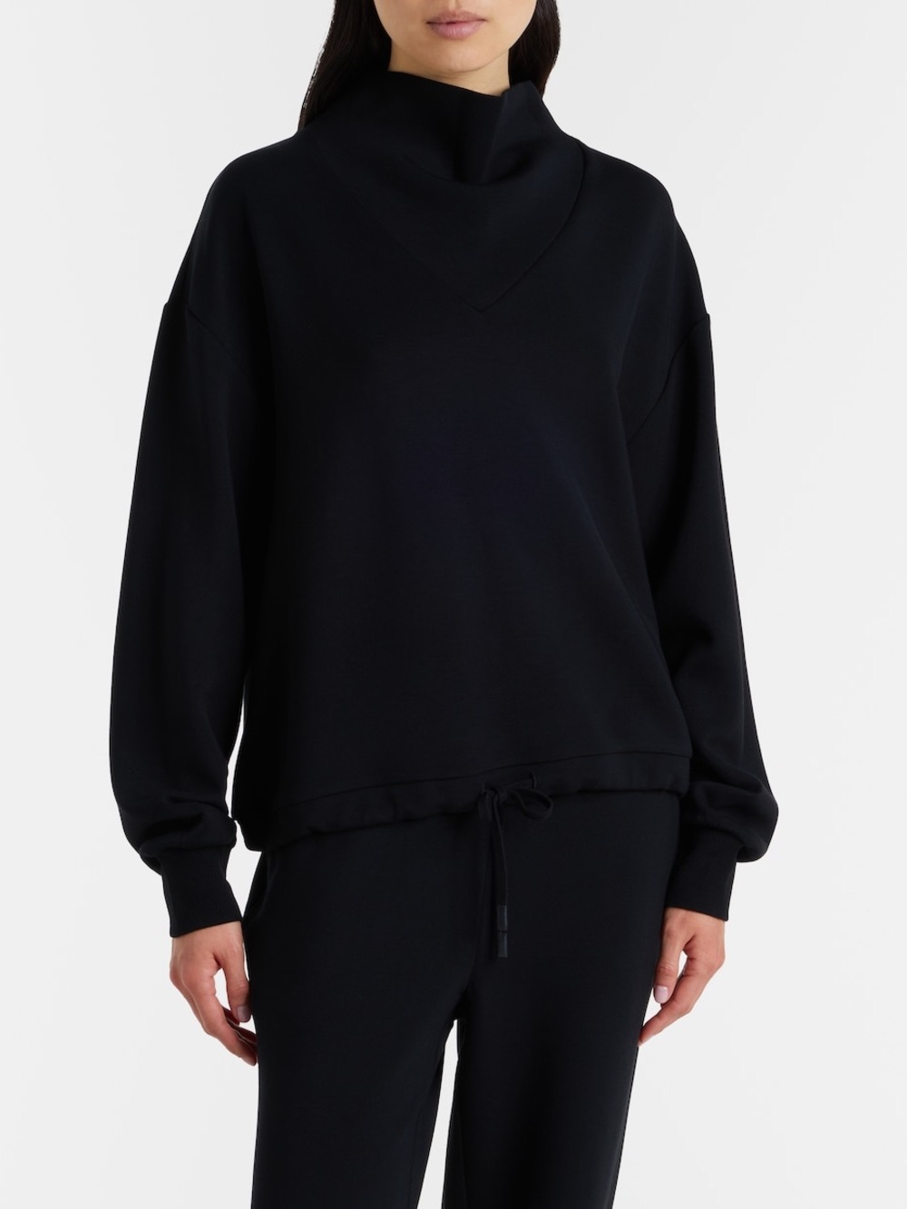 NWT Varley Betsy draped sweatshirt